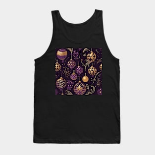 Winter Mood Retro Design Tank Top